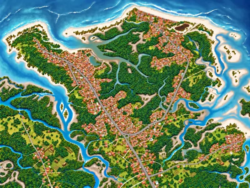 Mapa Ilustrado de Salinópolis
